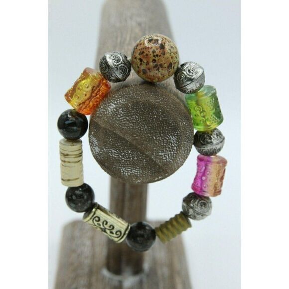 Boho Beaded Bracelet  - Picture 2 of 4